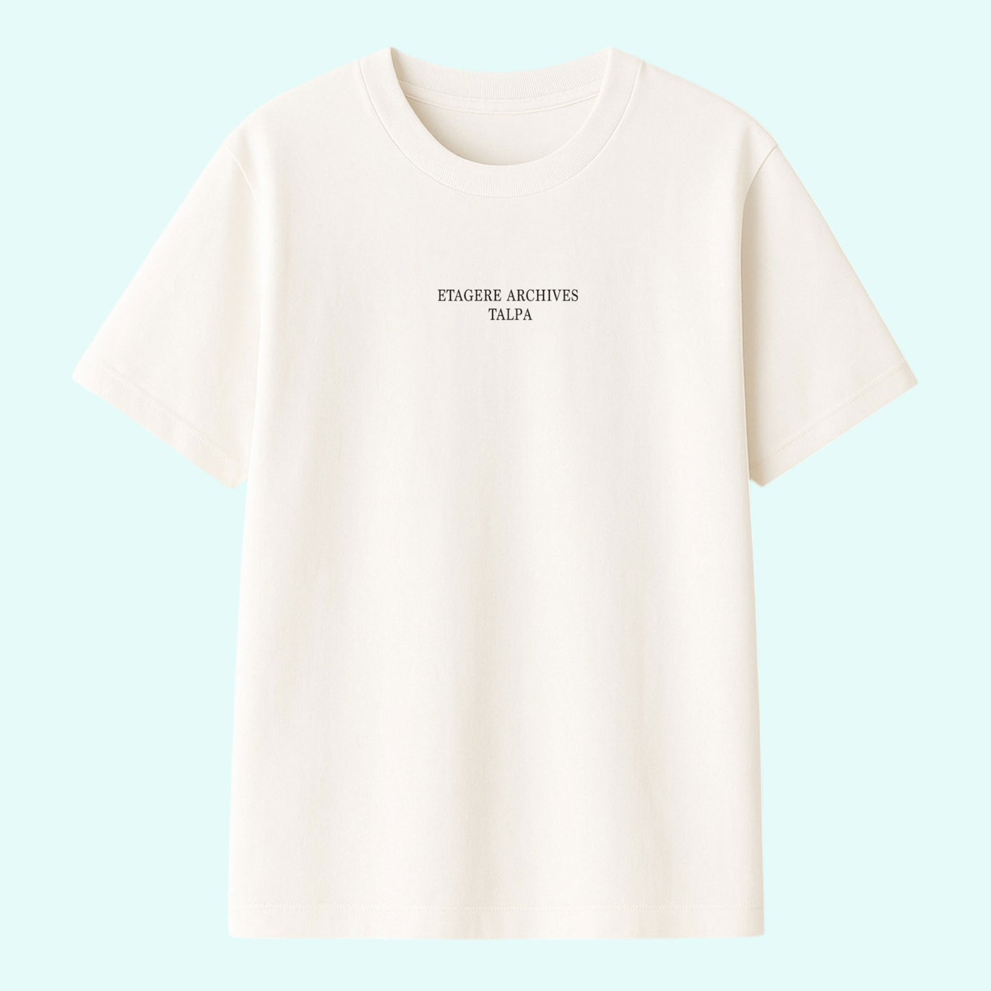 TEE ETAGERE ARCHIVES TALPA LOVE CLUB