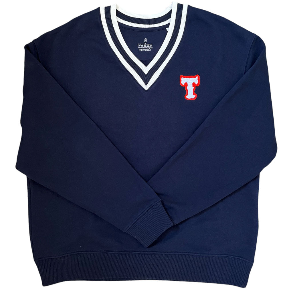 Navy talpa cardigan