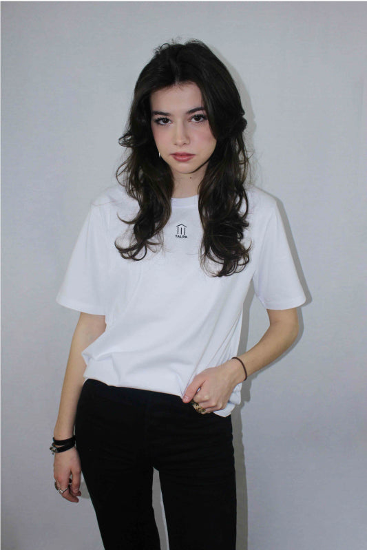 Simple tee white