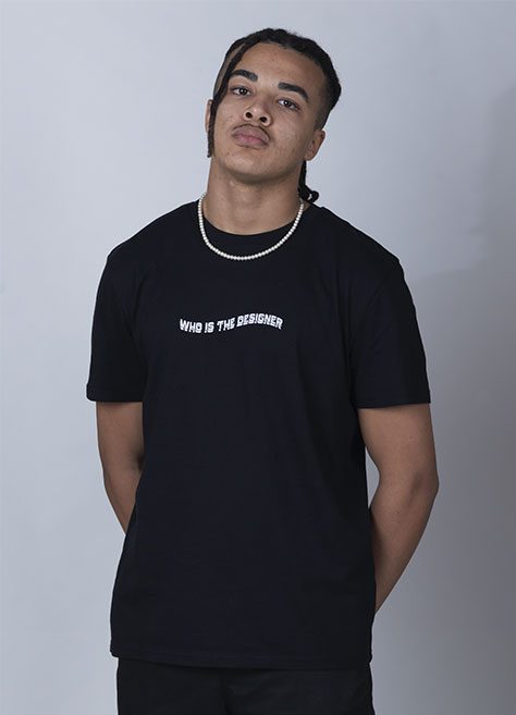 Tee who is the designer black