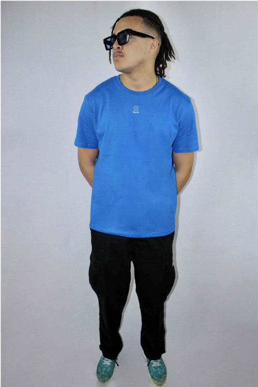 Simple tee royal blue