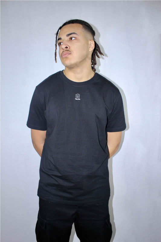 Simple black tee