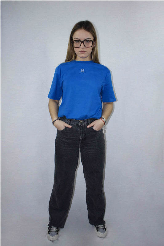 Simple tee royal blue