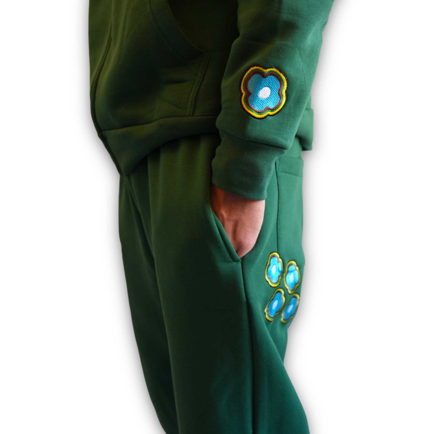 Jogging Forest Green