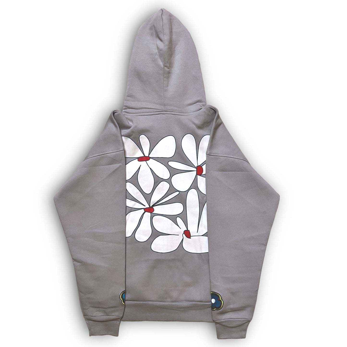 Grey zip hoodie