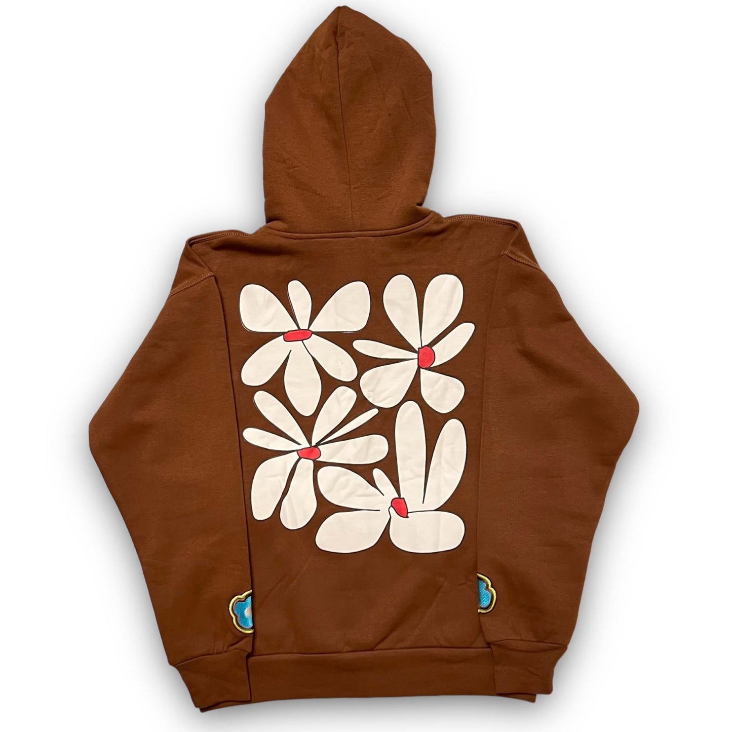 Brown zip hoodie