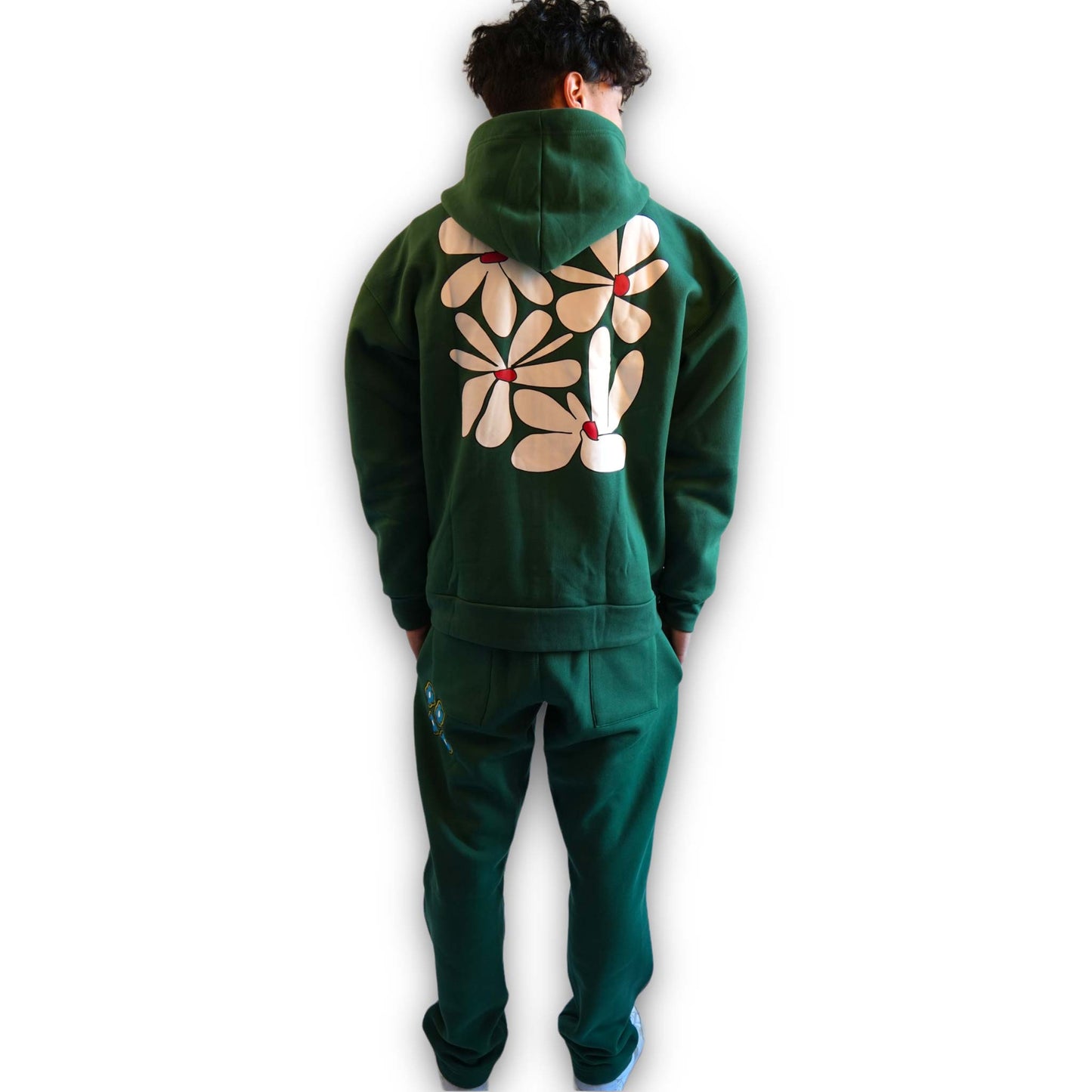 Forest Green zip hoodie