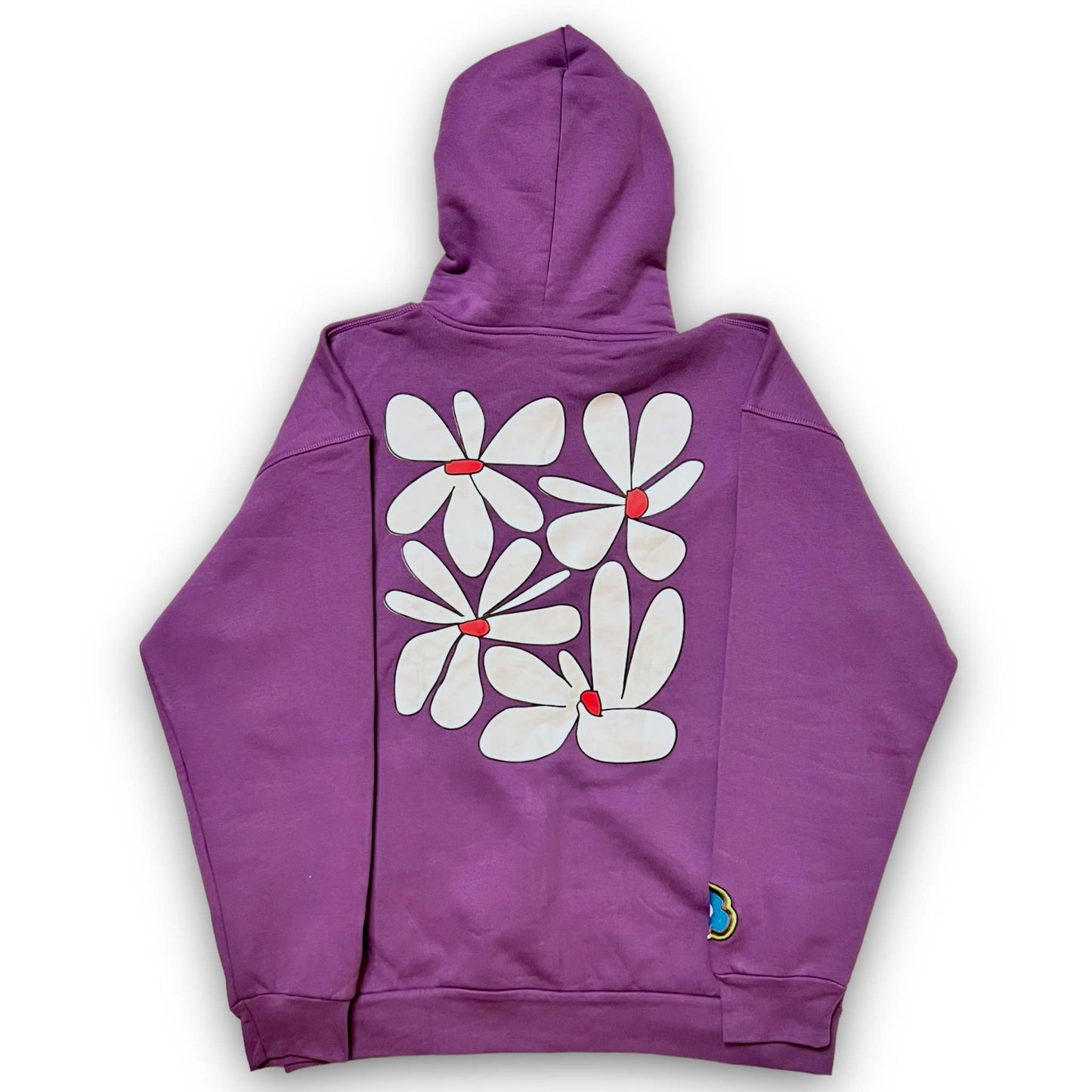 Purple zip hoodie