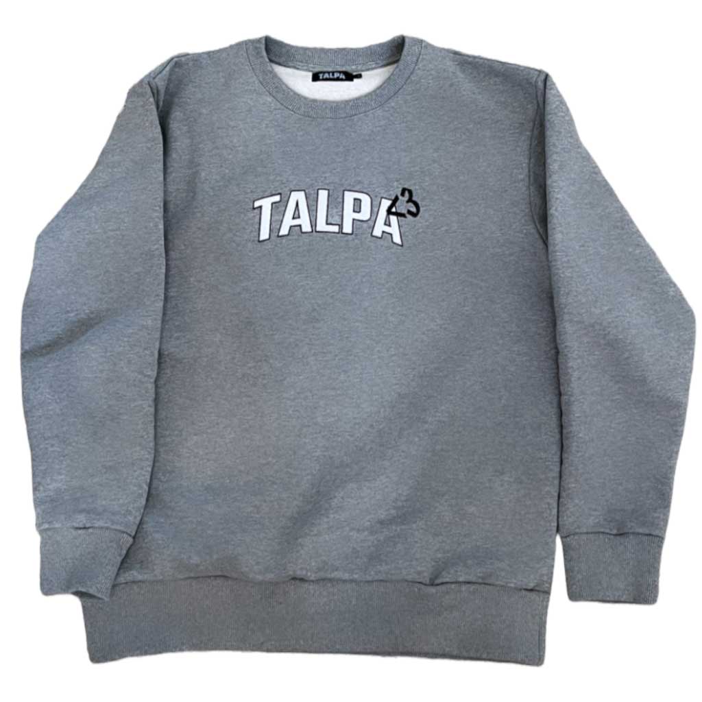 Gray heavy crewneck <3