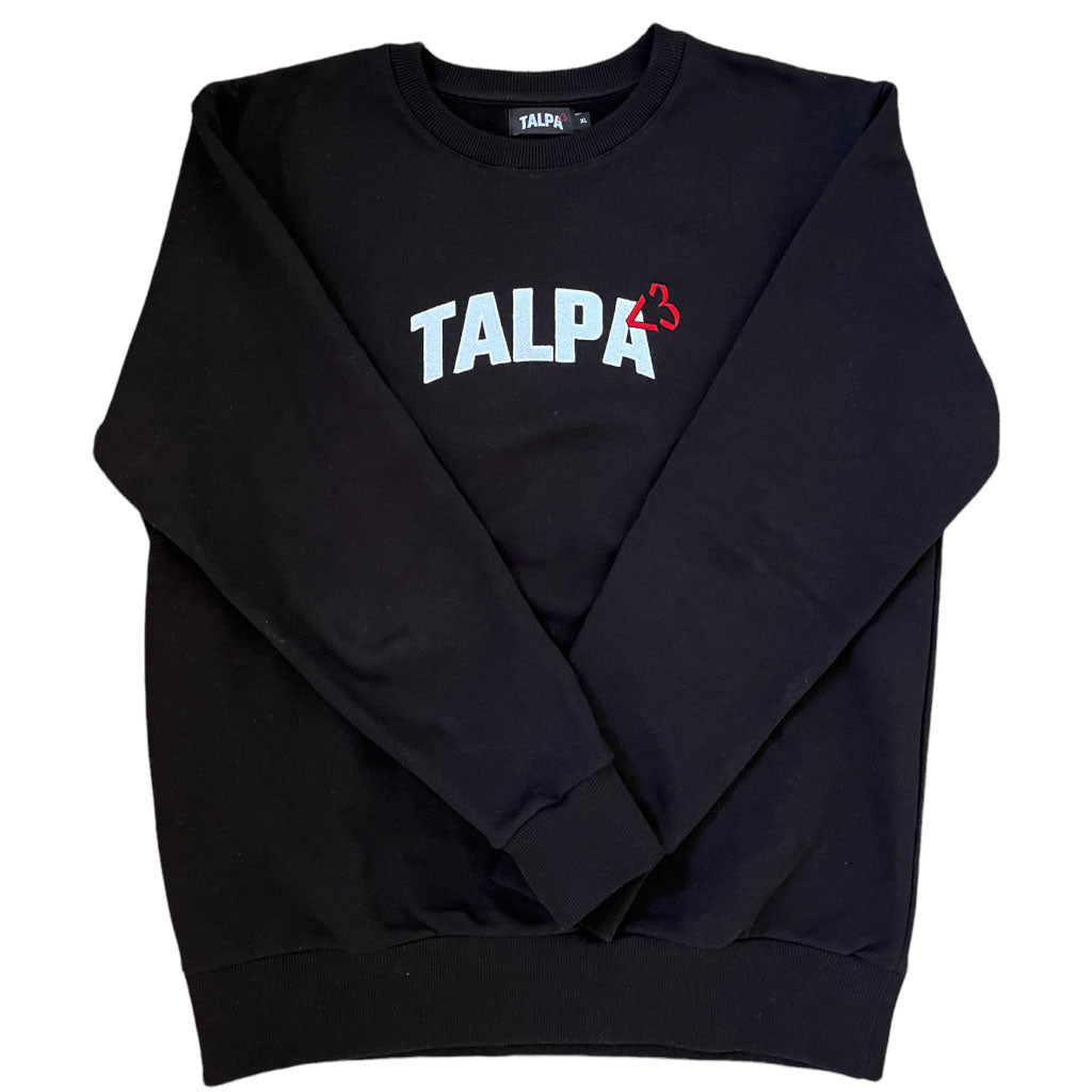 Black heavy crewneck <3