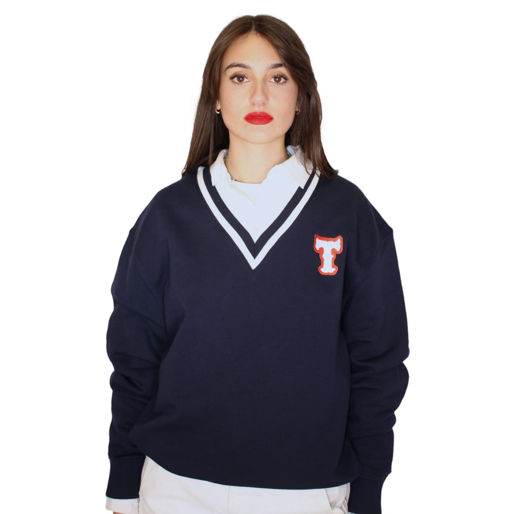Navy talpa cardigan