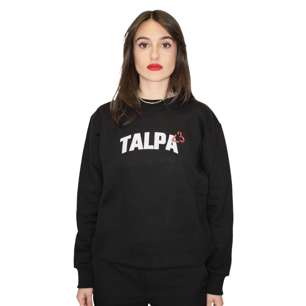 Black heavy crewneck <3