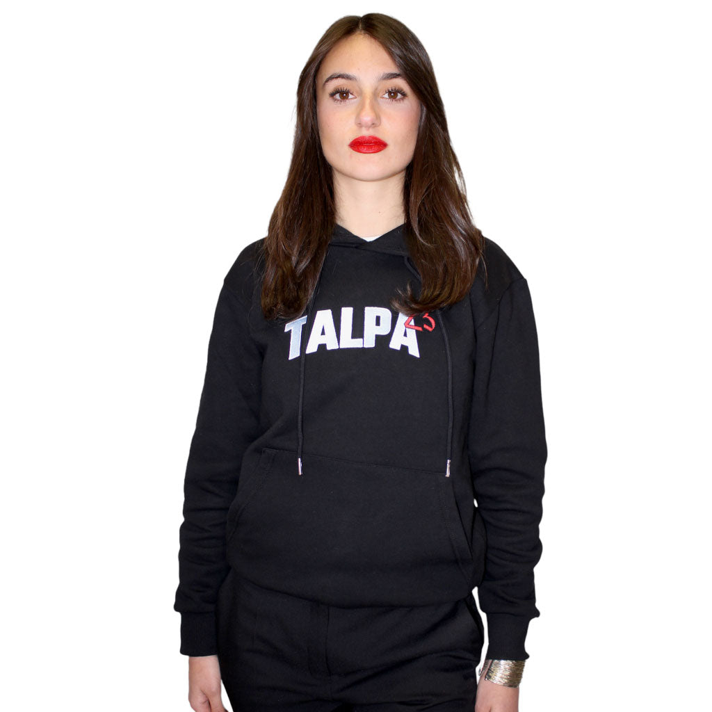 Black heavy hoodie <3