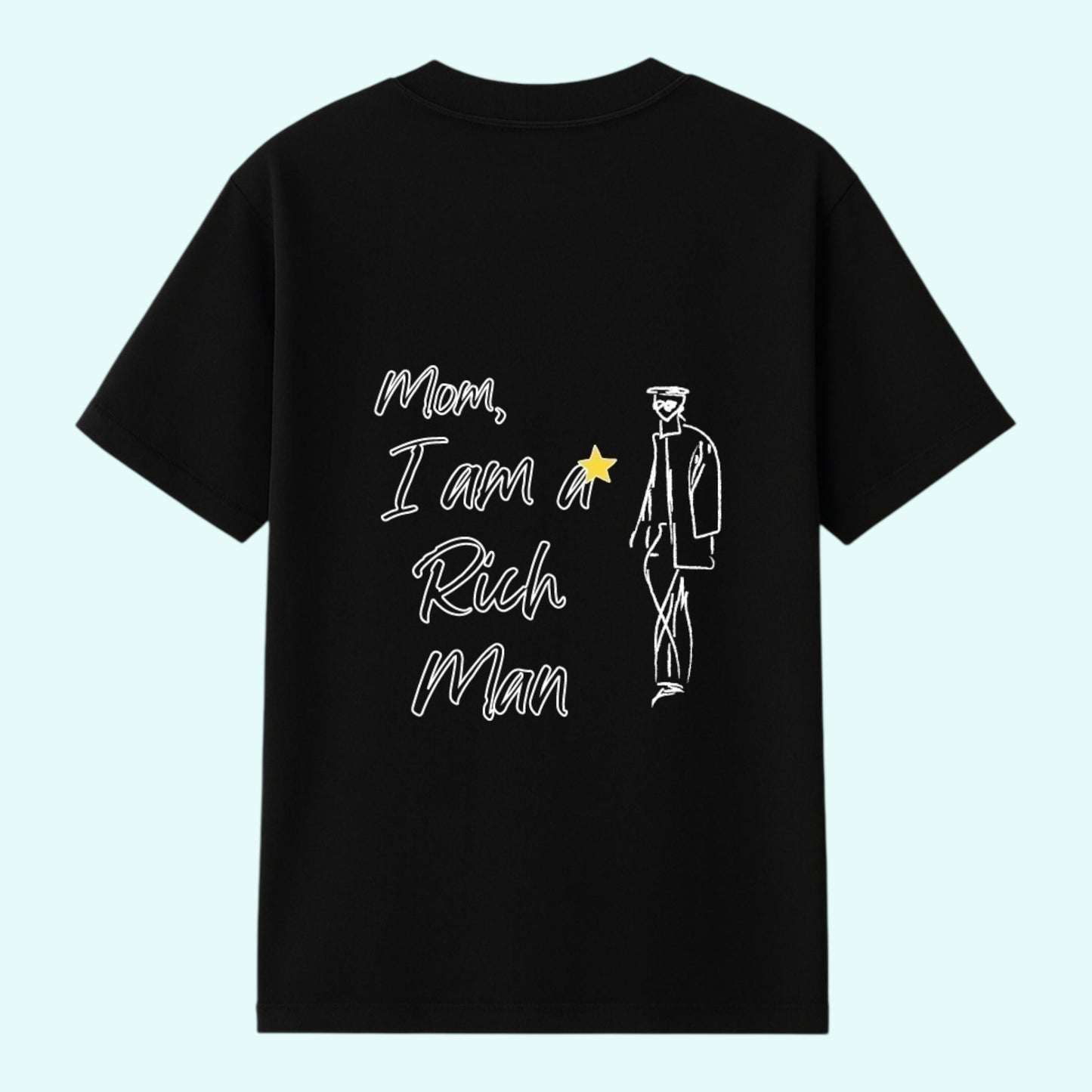 TEE ETAGERE ARCHIVES TALPA RICH MAN BLACK