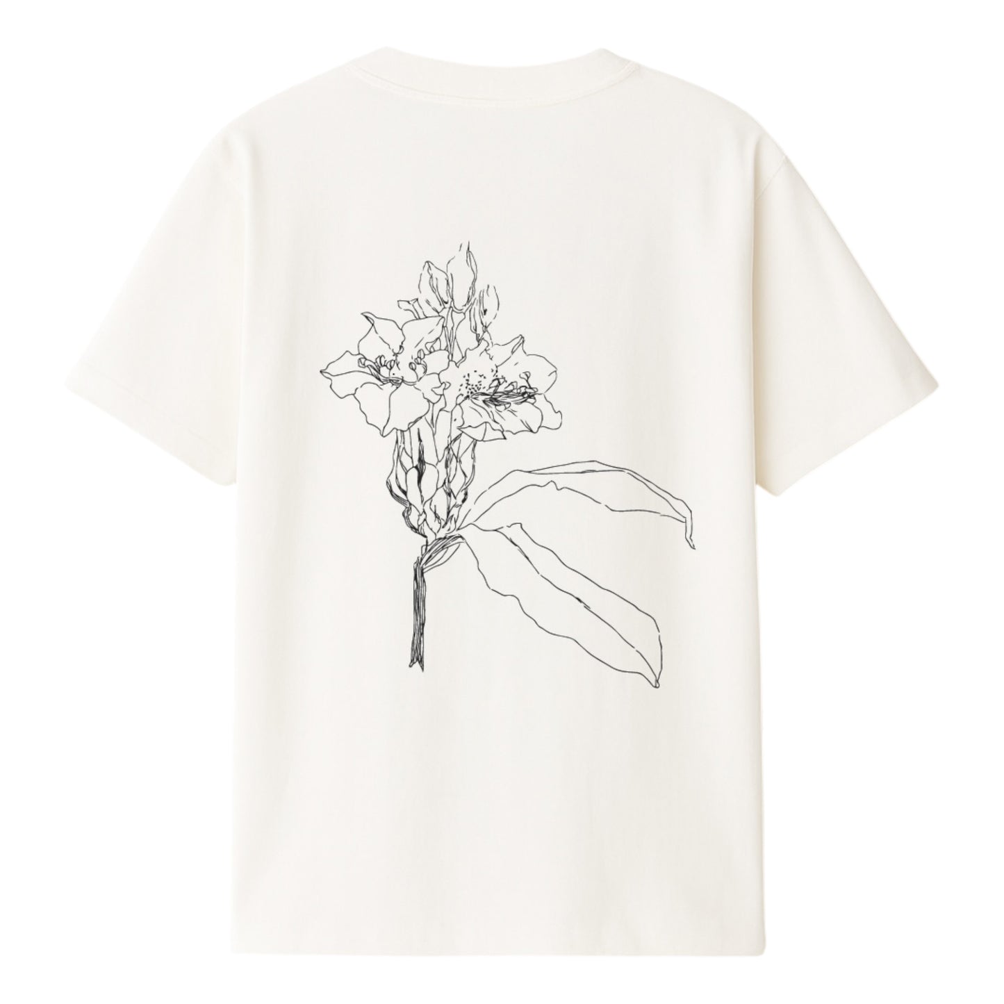 TEE ETAGERE ARCHIVES BLACK FLOWERS