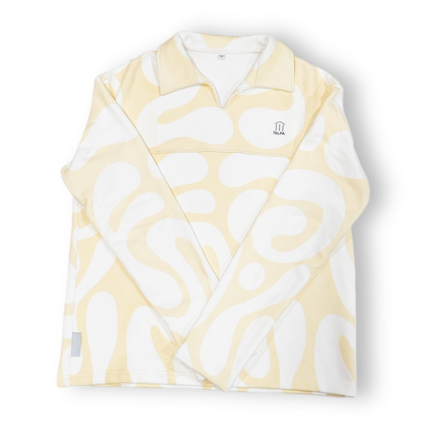 CREWNECK V MONOGRAM BEIGE (PRE-ORDER)