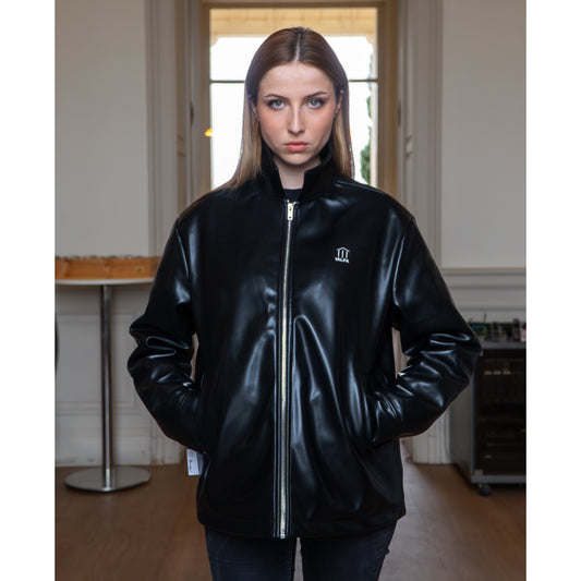 LEATHER JACKET BLACK (PRE-ORDER)